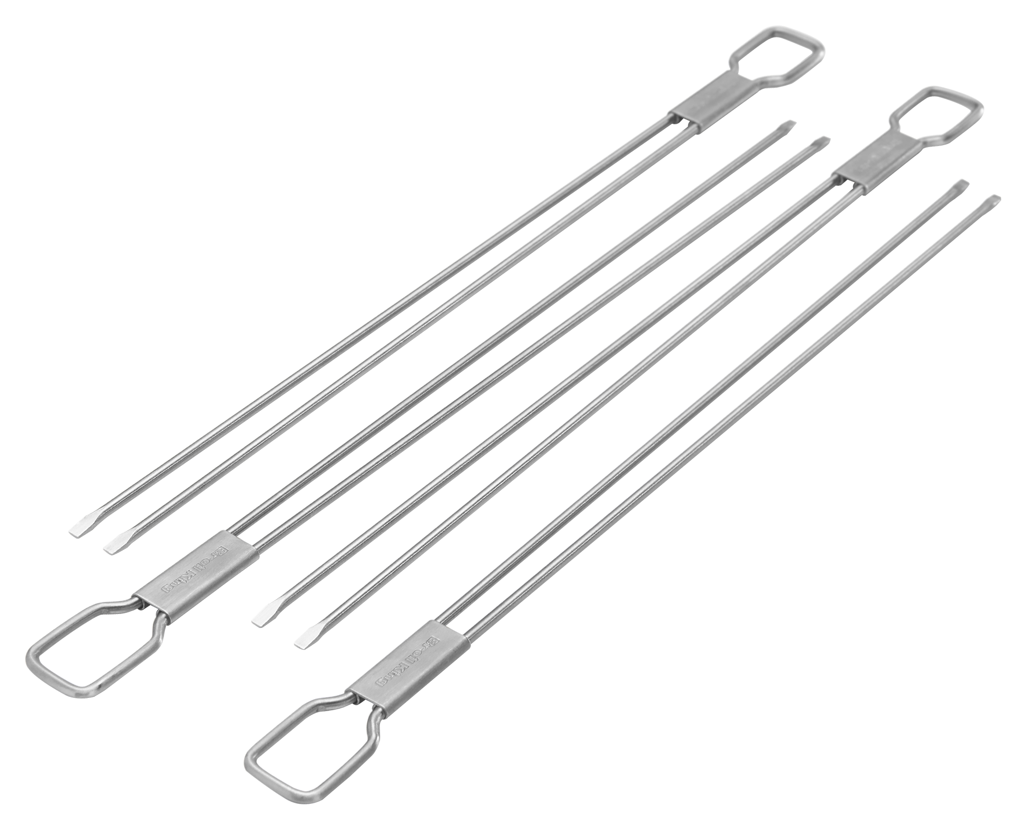Broil King Dual Prong Stainless Steel Grill Skewer 4-Pack | Cabela's